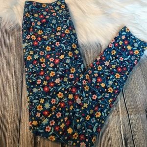 Floral LulaRoe Leggings